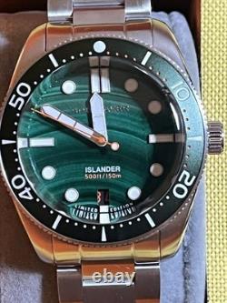 Spinnaker x Islander Croft Automatic Limited Edition & Sold Out Malachite Dial