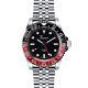 Squale 1545 Gmt Black/red No-date Unworn