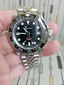 Squale 30 ATMOS Black GMT Ceramica 40mm