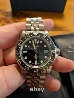 Squale 30 ATMOS Black GMT Ceramica 40mm in Mint Condition