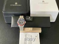 Steinhart Ocean 39 GMT (Pepsi) BLUE-RED Swiss (Pristine A++)