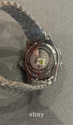 Stuhrling GMT 42mm Diver Batman Edition. Jubilee Bracelet. New with B&P