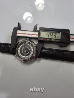 Stuhrling Original 45mm Aviator World Time Mens Qz Watch, New