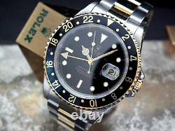 Stunning 1994/96 (W Serial) Rolex Oyster GMT Master II 16713 with Rolex Service