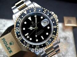 Stunning 1994/96 (W Serial) Rolex Oyster GMT Master II 16713 with Rolex Service