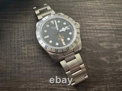 Sugess GMT Watch of Men Automatic Japan NH34 Mechanical