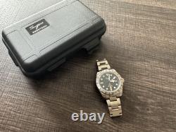 Sugess GMT Watch of Men Automatic Japan NH34 Mechanical