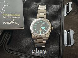 Sugess GMT Watch of Men Automatic Japan NH34 Mechanical