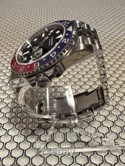 Sugess Ocean Star GMT S420 Pepsi Bezel Peacock Automatic EXCELLENT