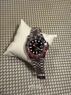 Sugess Ocean Star GMT S420 Pepsi Bezel Peacock Automatic EXCELLENT