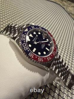 Sugess Ocean Star GMT S420 Pepsi Bezel Peacock Automatic EXCELLENT