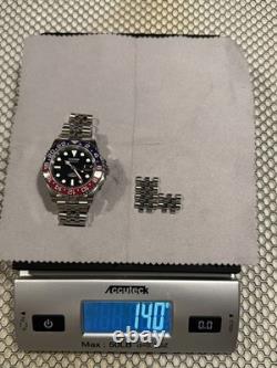 Sugess Ocean Star GMT S420 Pepsi Bezel Peacock Automatic EXCELLENT