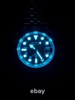 Sugess Ocean Star GMT S420 Pepsi Bezel Peacock Automatic EXCELLENT