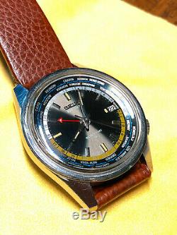 Superb Condition 1968 Seiko 6117-6019 World Time GMT Automatic