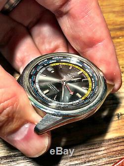 Superb Condition 1968 Seiko 6117-6019 World Time GMT Automatic