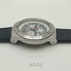 Swatch Irony Swiss GMT World Time Chronograph Panda Face Sports Watch 47 mm