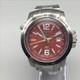 Swiss Legend GMT Traveler Men Watch 45mm Red Dial EXTRA LINKS New Battery 6.75