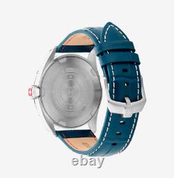 Swiss Military Hawk Eye GMT Blue Dial Sapphire Crystal Men's Watch SMWGB0000505