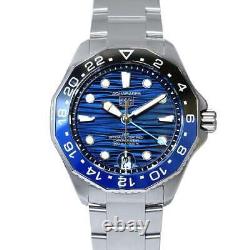 TAG HEUER Aquaracer Professional 300 GMT 42mm Stainless Steel Blue Dial WBP5