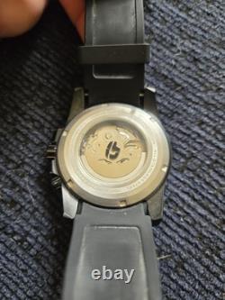 TIME FORCE Mens Watch Automatic GMT TF/A5019MN-01L BLACK DIAL 47mm