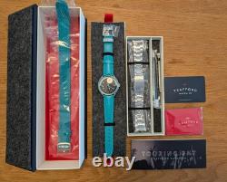 TRAFFORD Watch Touring GMT Black Dial 39mm Men's Watch