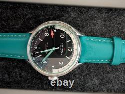 TRAFFORD Watch Touring GMT Black Dial 39mm Men's Watch