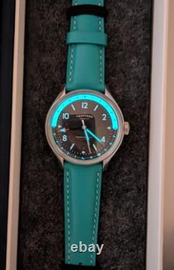 TRAFFORD Watch Touring GMT Black Dial 39mm Men's Watch