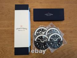 TRAFFORD Watch Touring GMT Black Dial 39mm Men's Watch