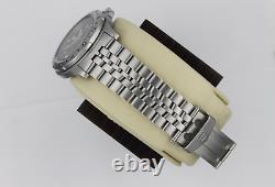 Tag Heuer 159.306 BA0606 Mens Watch 1500 Jumbo Silver Blue Black GMT Time Zone