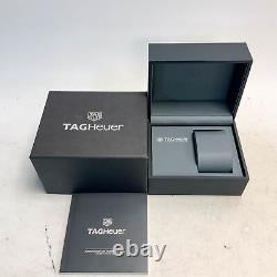 Tag Heuer Carrera GMT Chronograph Steel Auto 45mm Mens Watch CBG2A1Z. BA0658