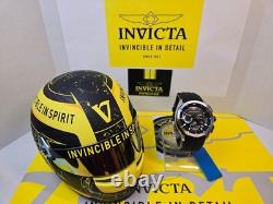 Technomarine OCEAN Chronograph GMT Quartz Black Dial Men's Watch TM-318098 NEW