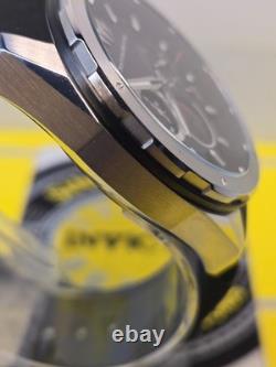 Technomarine OCEAN Chronograph GMT Quartz Black Dial Men's Watch TM-318098 NEW