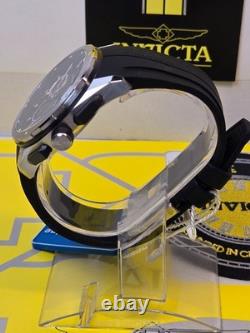 Technomarine OCEAN Chronograph GMT Quartz Black Dial Men's Watch TM-318098 NEW