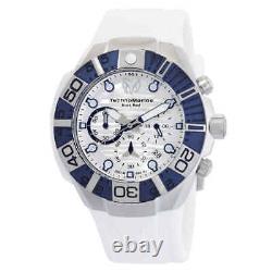 Technomarine Reef Black Chronograph GMT Quartz White Dial Men's Watch TM-523013