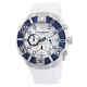 Technomarine Reef Black Chronograph GMT Quartz White Dial Men's Watch TM-523013