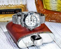 Time Warrior GMT, Swiss Quartz Movement Ronda 505, Water Resistant Watch