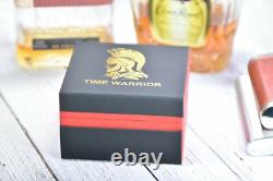 Time Warrior GMT, Swiss Quartz Movement Ronda 505, Water Resistant Watch