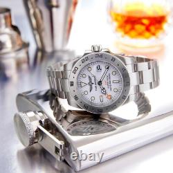 Time Warrior GMT, Swiss Quartz Movement Ronda 505, Water Resistant Watch