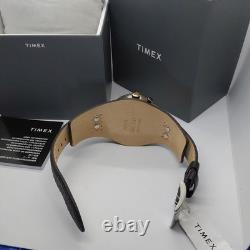 Timex GMT Silver Dial with Blue-Red Bezel Quartz Mens Mod. Watch TW2U99100