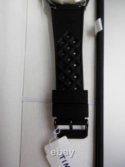 Timex Men's Watch Q GMT TW2V38200 Quartz Black Dial Synthetic Rubber Strap NEW