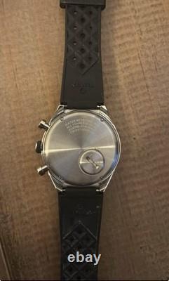 Timex Q GMT Chronograph 40mm Black Watch Brand New