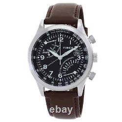 Timex Waterbury Chronograph GMT Quartz Blue Dial Men's Watch TW2W47900