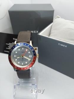 Timex Waterbury Traditional GMT Pepsi Quartz Men's Watch TW2U99100