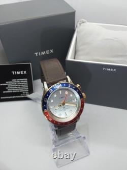 Timex Waterbury Traditional GMT Pepsi Quartz Men's Watch TW2U99100