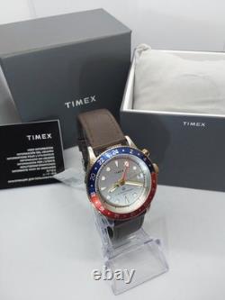 Timex Waterbury Traditional GMT Pepsi Quartz Men's Watch TW2U99100