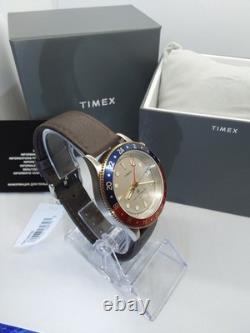 Timex Waterbury Traditional GMT Pepsi Quartz Men's Watch TW2U99100