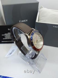 Timex Waterbury Traditional GMT Pepsi Quartz Men's Watch TW2U99100