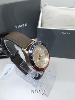 Timex Waterbury Traditional GMT Pepsi Quartz Men's Watch TW2U99100