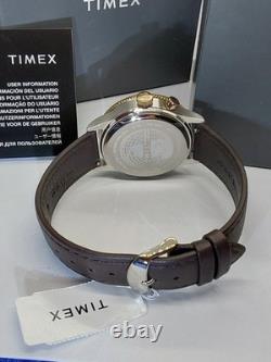 Timex Waterbury Traditional GMT Pepsi Quartz Men's Watch TW2U99100