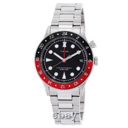 Timex Waterbury Traditional GMT Quartz Black Dial Men's Watch TW2W22700